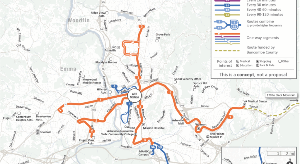 Ridership Concept Map